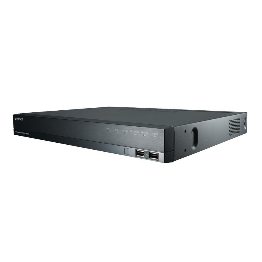 Hanwha Techwin XRN-820S Video Surveillance Station - 4 TB HDD