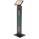 Compulocks iPad 10th-11th (A16) Gen, PowerMove Brandable Floor Stand Black