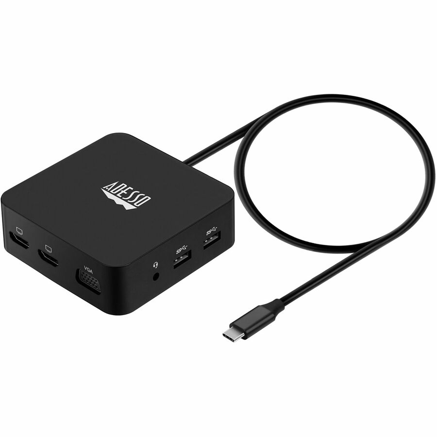 Adesso 11 in 1 USB-C Multiport Docking Station(TAA Compliant)