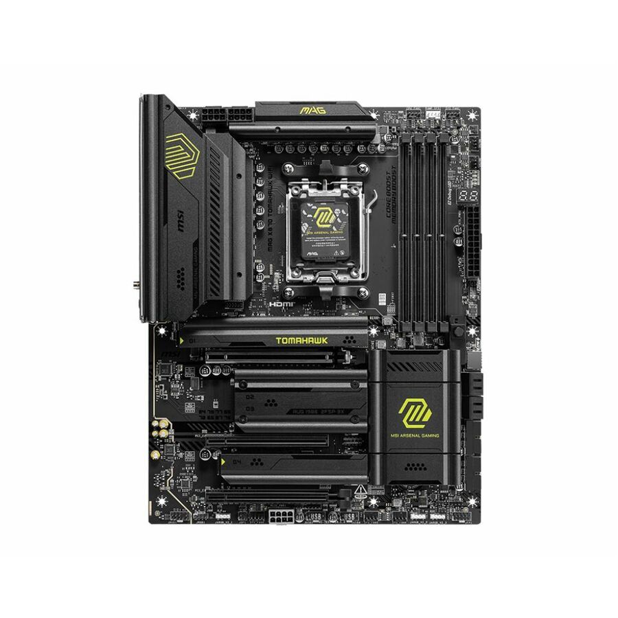 MSI MAG X870 TOMAHAWK WIFI Gaming Desktop Motherboard - AMD X870 Chipset - Socket AM5 - ATX