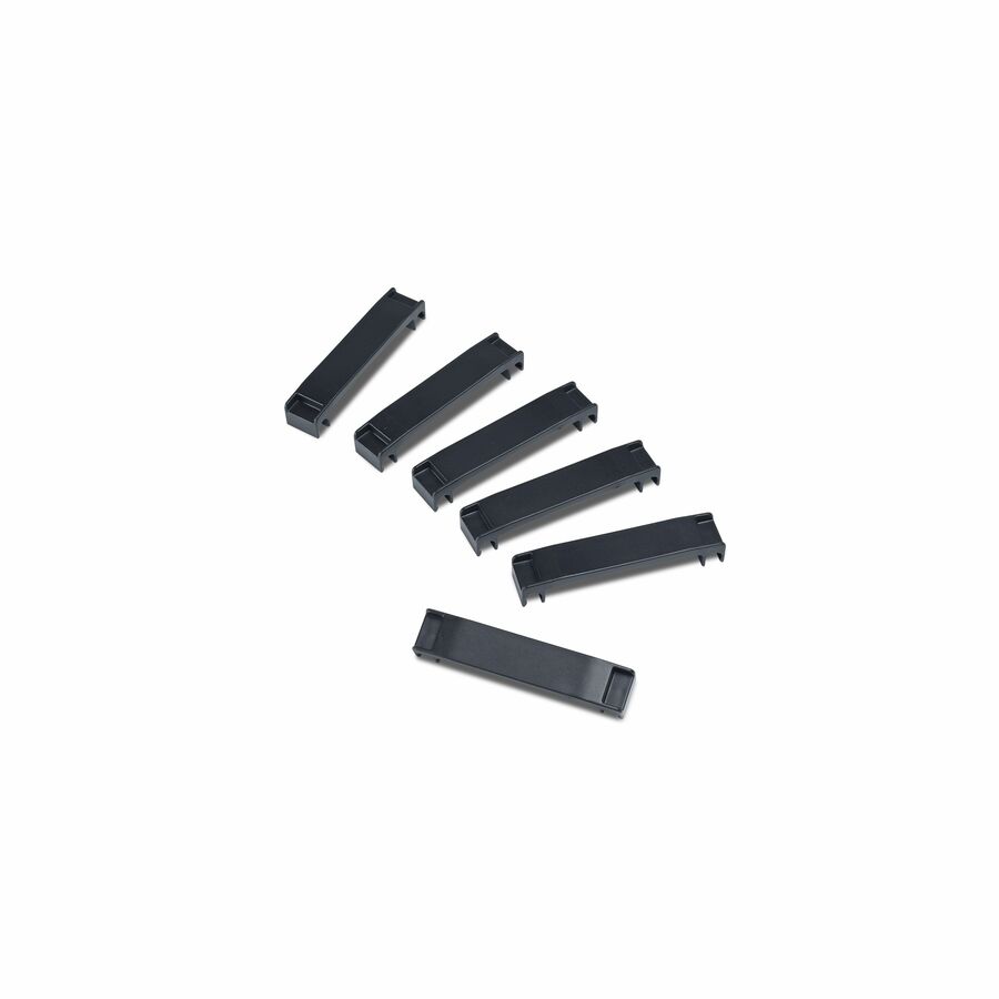 APC NetShelter Cable Management, Vertical Cable Manager, Cable Retainer, for NetShelter SX 750mm W, Set of 6, 109 x 13 x 23 mm