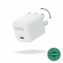 Plugable GaN USBC Charge Block 30W White