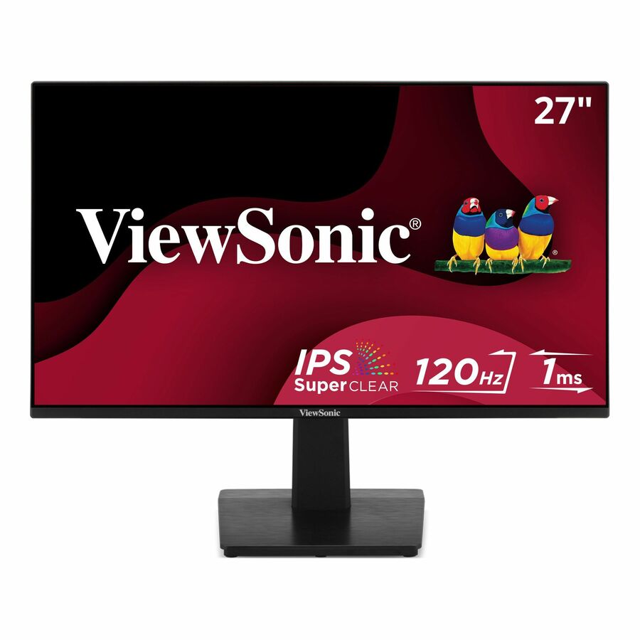 ViewSonic VA2748-MH 27 Inch 1080p Monitor, IPS Display with 120Hz for Immersive Home and Office Viewing, Variable Refresh Rate, HDMI, and VGA Inputs