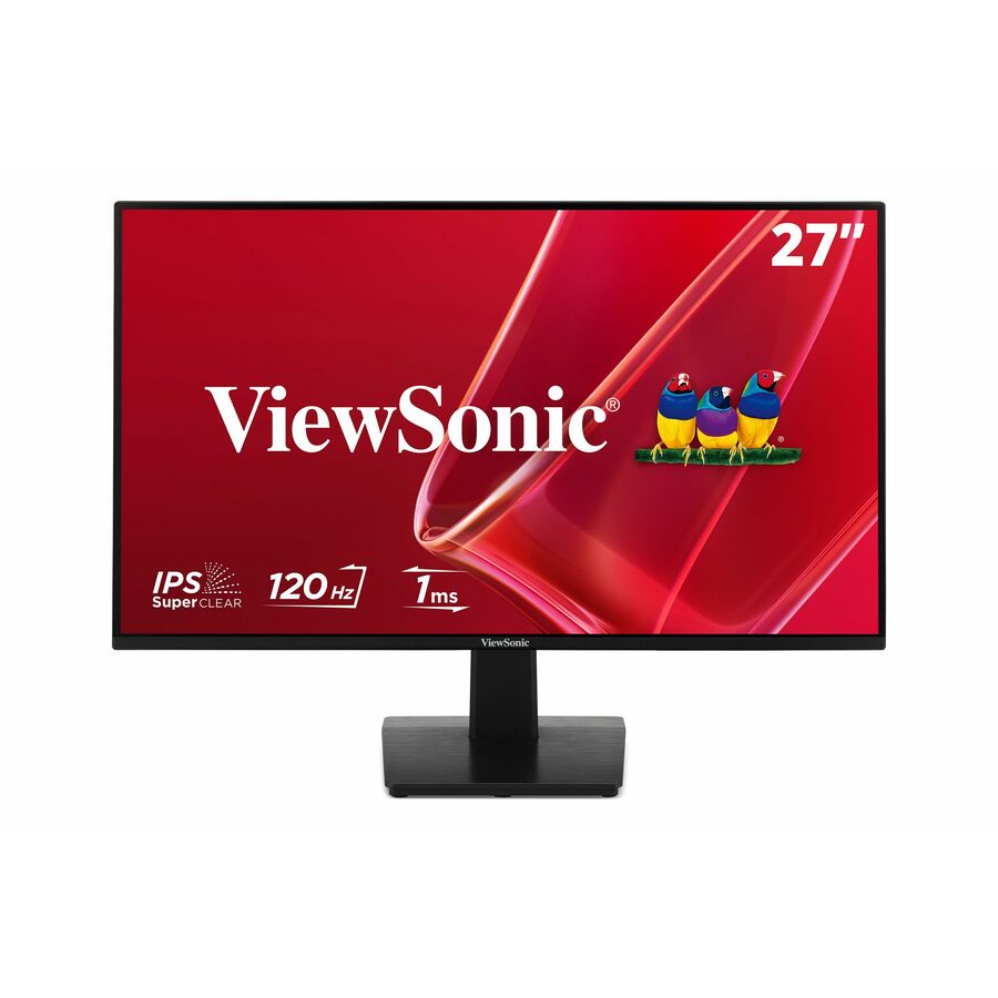 ViewSonic VA2748-MH 27 Inch 1080p Monitor, IPS Display with 120Hz for Immersive Home and Office Viewing, Variable Refresh Rate, HDMI, and VGA Inputs