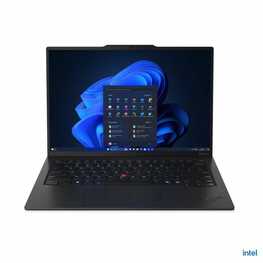 Lenovo ThinkPad X1 Carbon Gen 13 Aura Edition 21NS0163US 14" Copilot+ PC Ultrabook - 2.8K - 120 Hz - Intel Core Ultra 7 268V - Intel Evo Platform - 32 GB - 512 GB SSD - English Keyboard - Black Paint