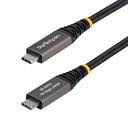 StarTech 6ft (1.8m) Active USB4 Cable, 40Gbps, 240W, 8K 60Hz/4K 240Hz DP2.1, Thunderbolt 4 Compatible USB-C Cable, Black USB-C Cord
