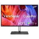 ViewSonic VP2786A-4K 27 Inch 4K ColorPro Monitor, IPS with 100% Adobe RGB and Pantone Validated for Professional Photo Editing, Advanced Ergonomics, 90W USB-C with Color Wheel, HDMI, and DisplayPort