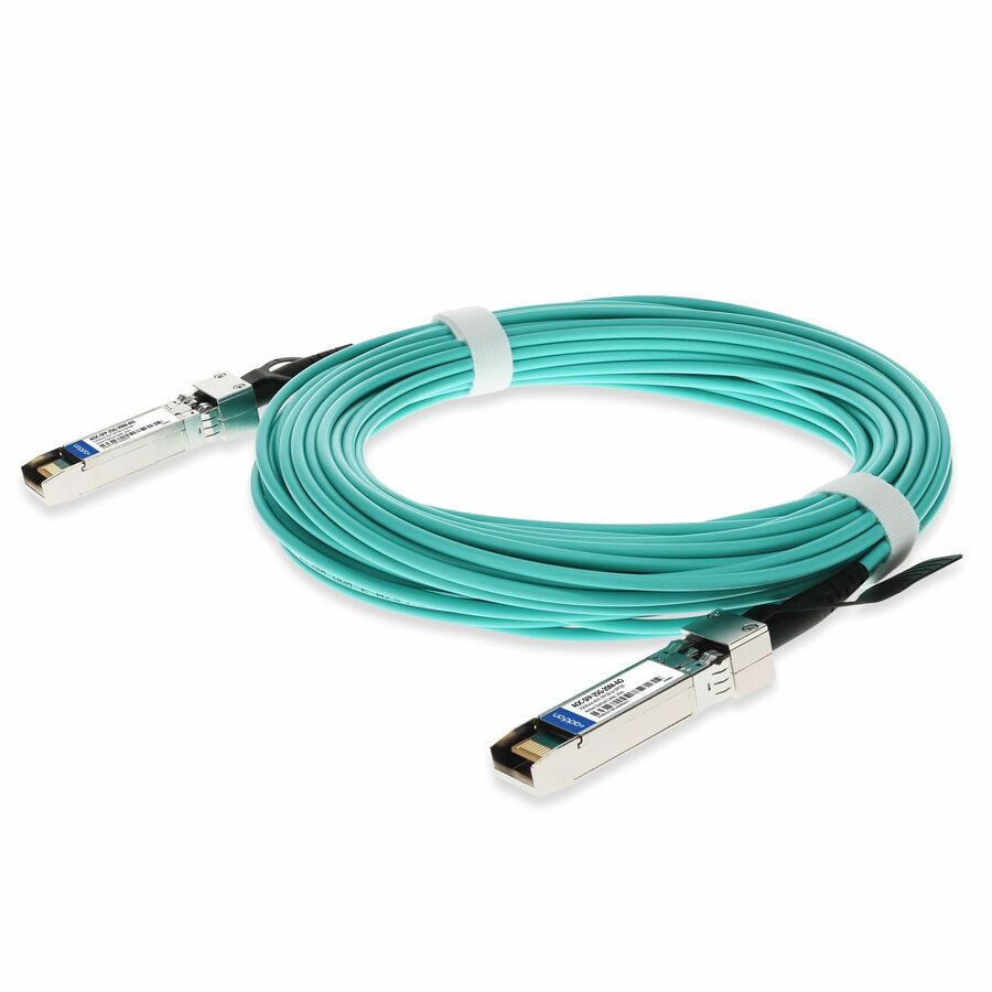 AddOn Dell AOC-SFP-25G-20M Compatible TAA Compliant 25GBase-AOC SFP28 to SFP28 Active Optical Cable (850nm, MMF, 20m)