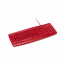 Kensington Pro Fit Wired Washable Keyboard - Red