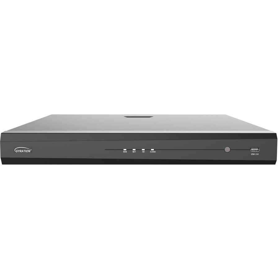 Gyration 16-Channel Network Video Recorder With PoE - 16 TB HDD
