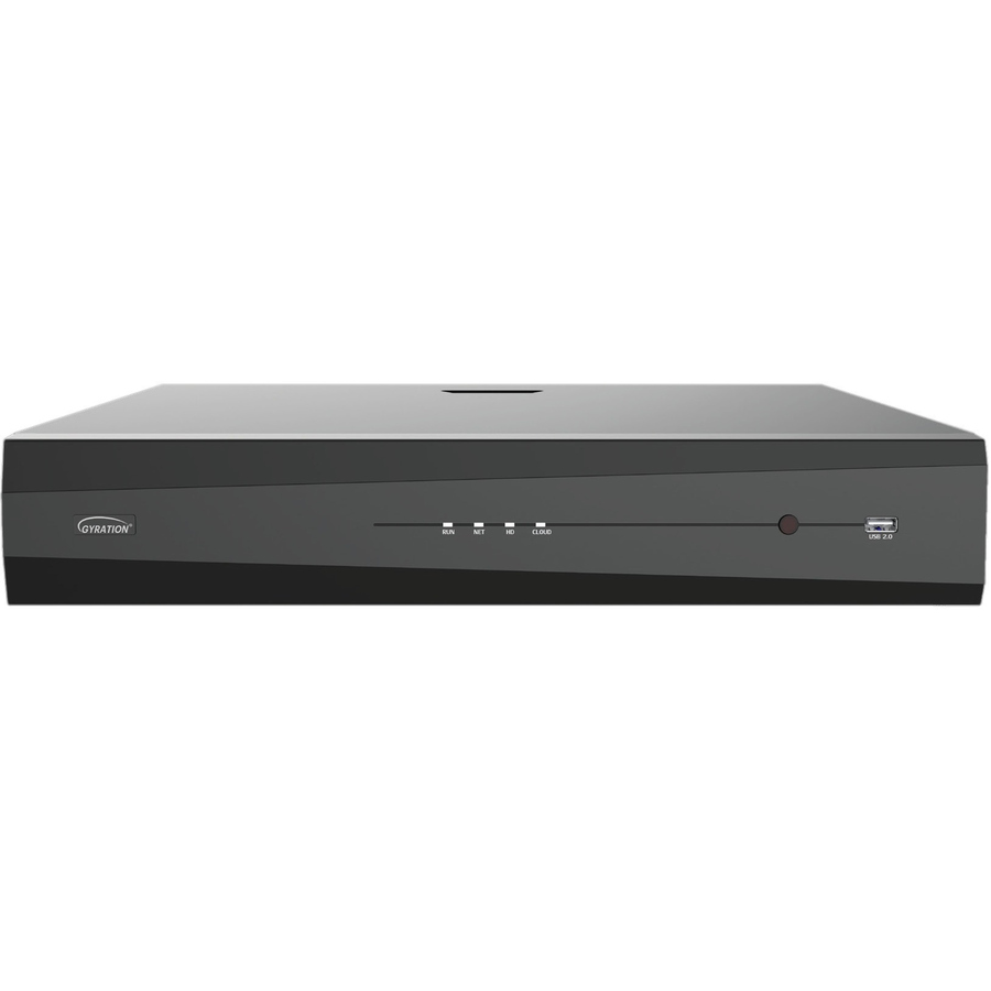 Gyration 32-Channel Network Video Recorder With PoE - 30 TB HDD