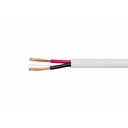 Monoprice Speaker Wire, CL3 Rated, 2-Conductor, 12AWG, 250ft, White