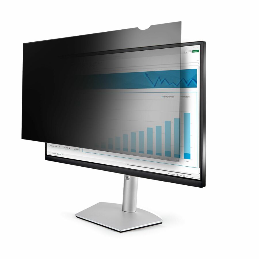 StarTech 22-inch 16:9 Computer Monitor Privacy Filter, Anti-Glare Privacy Screen w/51% Blue Light Reduction, +/- 30 deg. View Angle