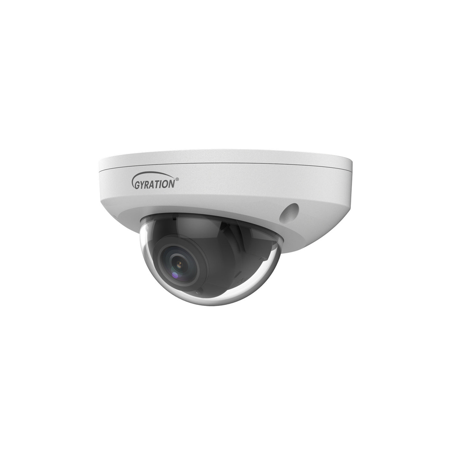 Gyration CYBERVIEW 412D 4 Megapixel Indoor/Outdoor HD Network Camera - Color - Wedge Dome