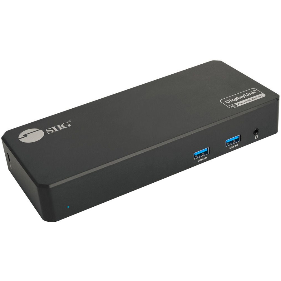 SIIG Universal Hybrid Triple 4K Video Docking Station with PD 3.0 100W