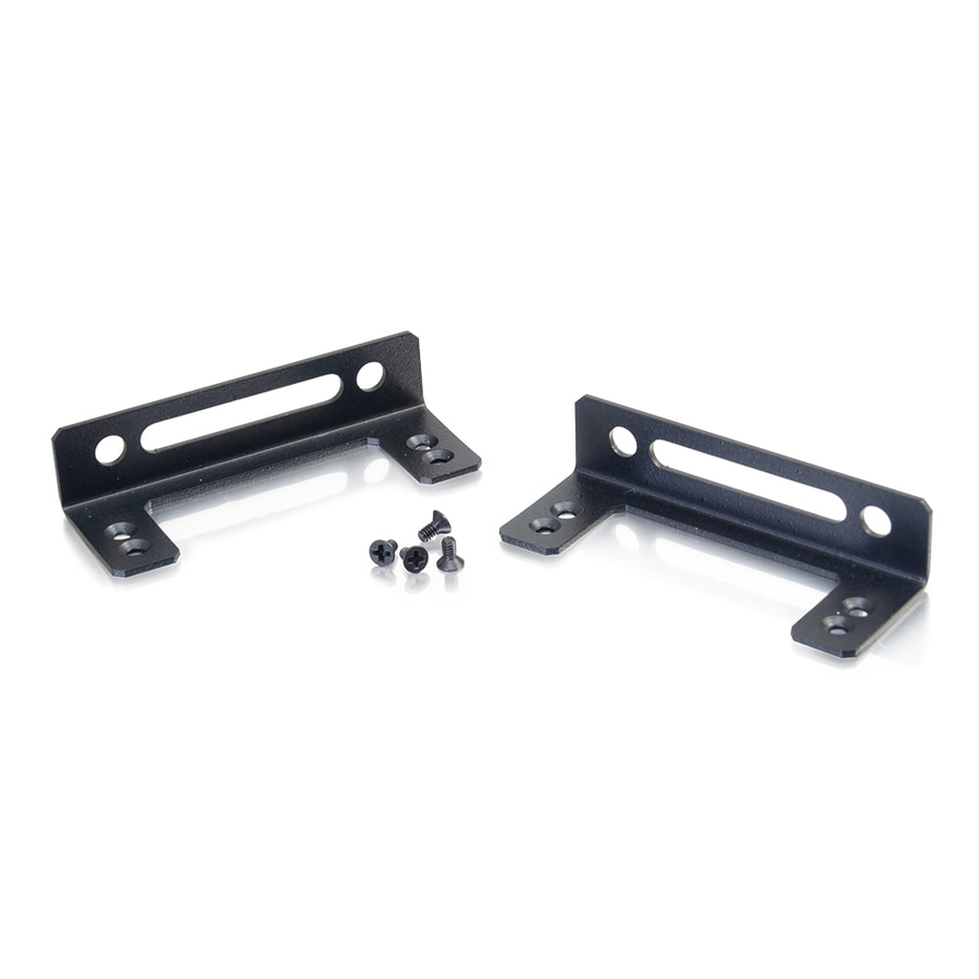 C2G Wall Mount Bracket Kit for HDMI over IP Extenders