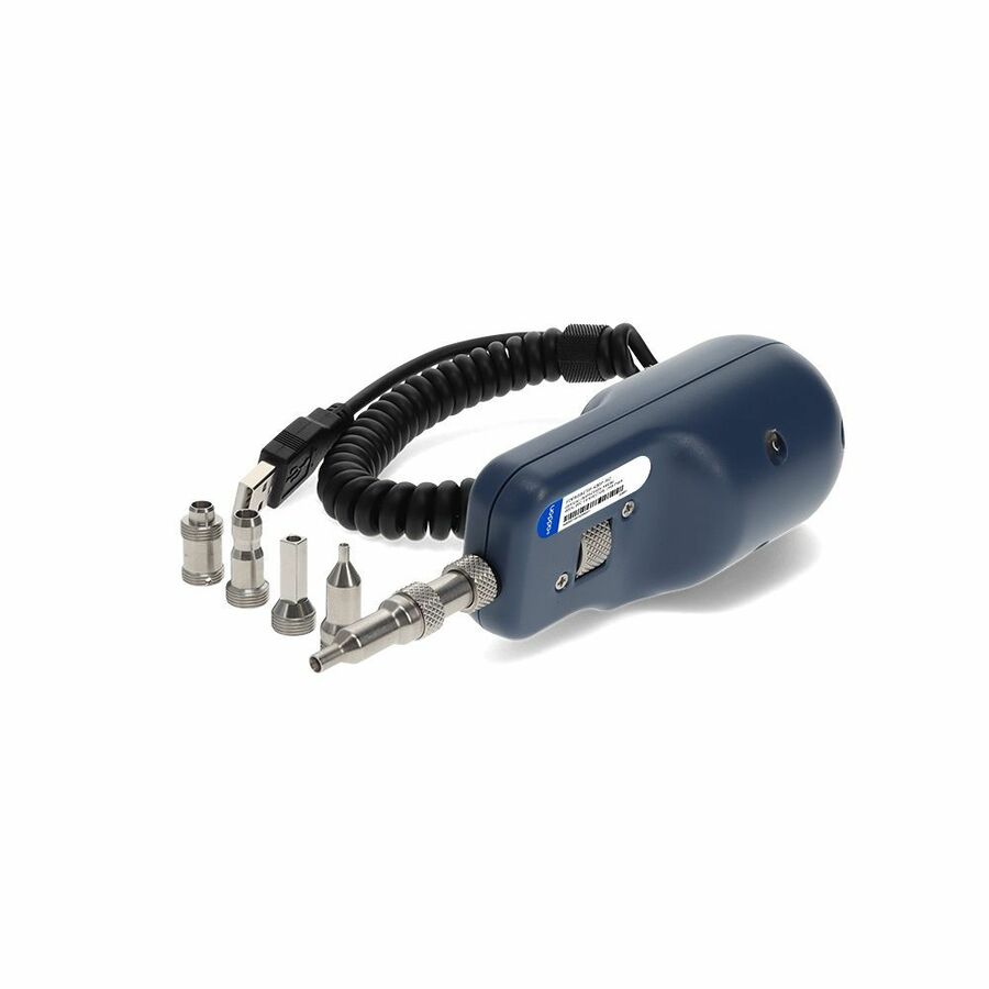 AddOn Optical Fiber Inspection Probe Capable of 400x Magnification, EPC connectors, USB connection