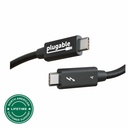 Plugable Thunderbolt 4 Cable [Thunderbolt Certified]