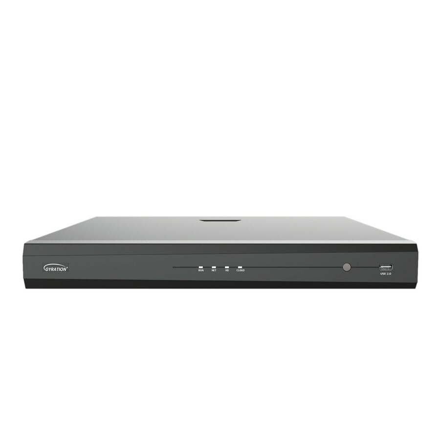 Gyration 16-Channel Network Video Recorder With PoE