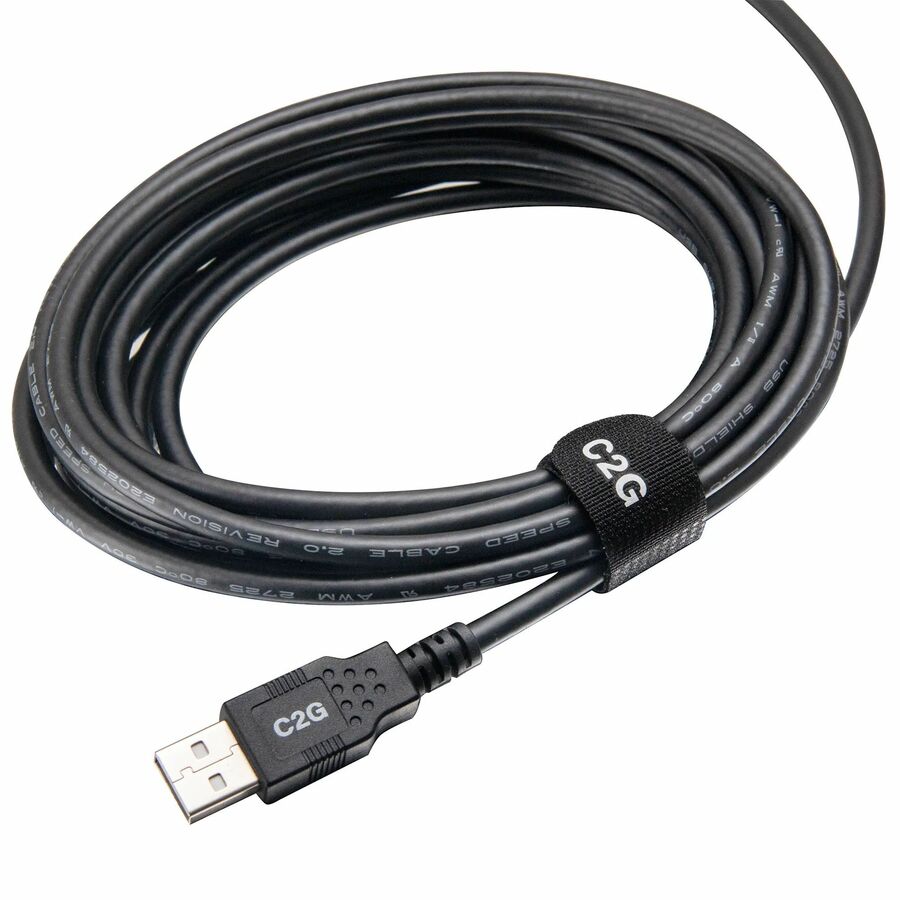 C2G 10ft (3.1m) TAA-Compliant USB 2.0 A Male to A Female Extension Cable