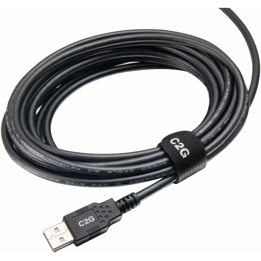 C2G 15ft (4.6m) TAA-Compliant USB 2.0 A/B Cable
