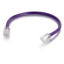 C2G 10 ft Cat6 Non Booted UTP Unshielded Network Patch Cable - Purple