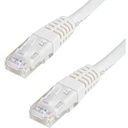 StarTech 6ft CAT6 Ethernet Cable - White Molded Gigabit - 100W PoE UTP 250Mhz - Category 6 Patch Cord UL Certified Wiring/TIA