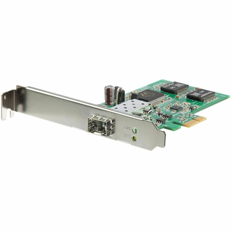StarTech PCI Express Gigabit Ethernet Fiber Network Card w/ Open SFP, PCIe SFP Network Card Adapter NIC, TAA