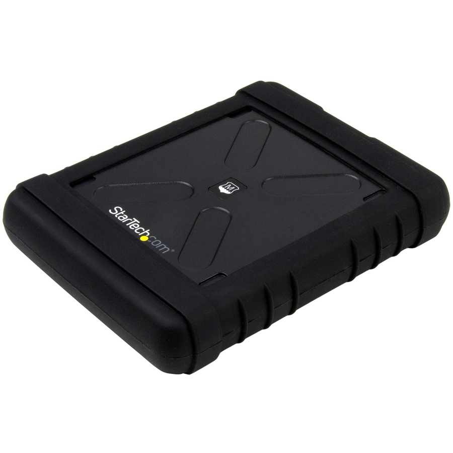 StarTech 2.5" USB 3.0 Hard Drive Enclosure - Rugged - Supports UASP - Tool-Less - IP54 - SSD USB External HDD Enclsoure