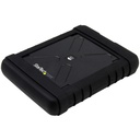 StarTech 2.5" USB 3.0 Hard Drive Enclosure - Rugged - Supports UASP - Tool-Less - IP54 - SSD USB External HDD Enclsoure