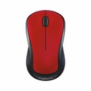Logitech M310 Wireless Mouse, 2.4 GHz with USB Nano Receiver, 1000 DPI Optical Tracking, 18 Month Battery, Ambidextrous, Compatible with PC, Mac, Laptop, Chromebook (FLAME RED GLOSS)