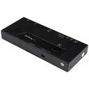 StarTech 2-Port HDMI Automatic Video Switch, 4K 2x1 HDMI Switch with Fast Switching, Auto-Sensing and Serial Control, TAA