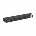 Tripp Lite by Eaton 1U Rack-Mount Power Strip 120V 15A 5-15P 12 Outlets (6 Front-Facing 6-Rear-Facing) 15 ft. (4.57 m) Cord