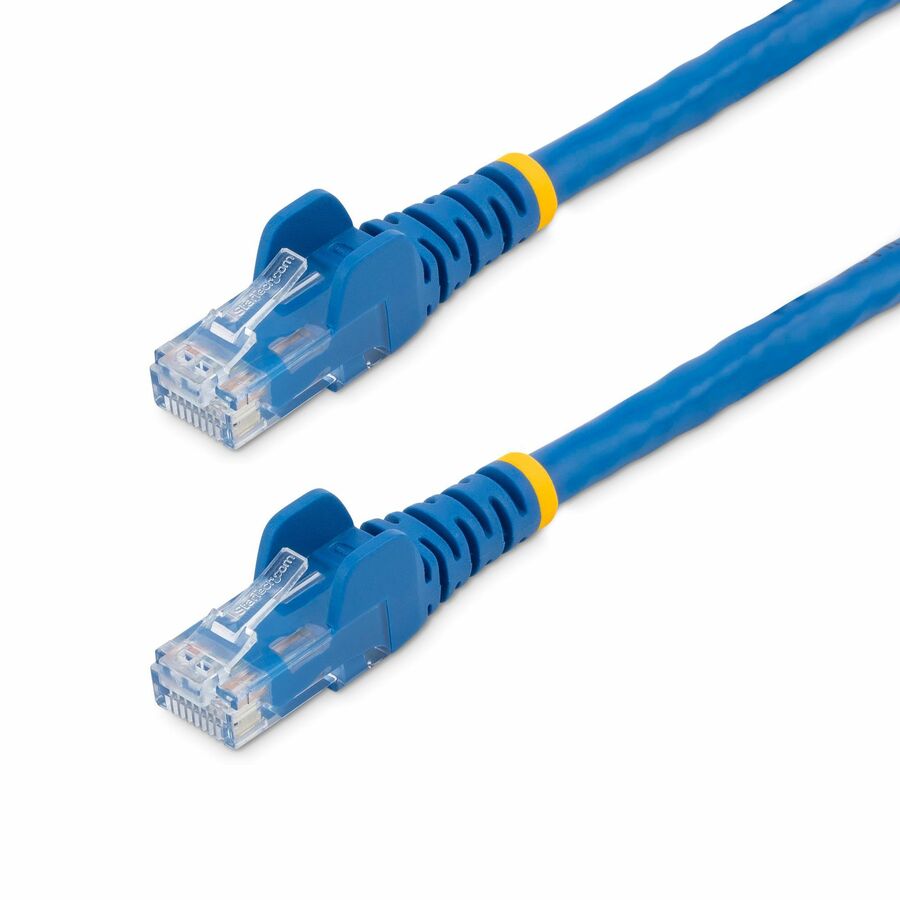 StarTech 25ft CAT6 Ethernet Cable - Blue Snagless Gigabit - 100W PoE UTP 250Mhz Category 6 Patch Cord UL Certified Wiring/TIA