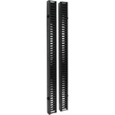 Tripp Lite by Eaton SmartRack 6 ft. (1.83 m) Vertical Cable Manager - Double finger duct with cover & toolless mounting