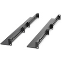 StarTech 1U 19" Server Rack Rails 24-36" Adjustable Depth /Universal 4 Post Network/Server/UPS Equipment Mounting Rack Mount Rail Kit
