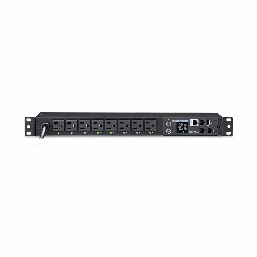 CyberPower PDU41001 Single Phase 100 - 120 VAC 15A Switched PDU