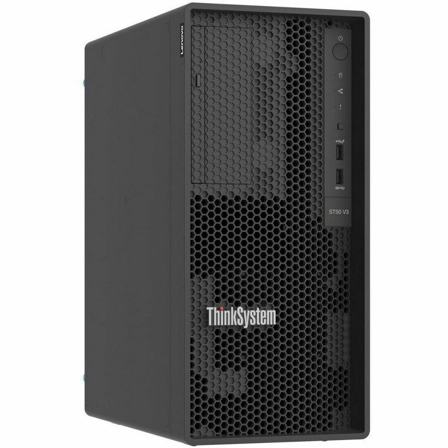 Lenovo ThinkSystem ST50 V3 7DF31007NA Tower Server - 1 x Intel Xeon 6353P 2.70 GHz - 32 GB RAM - Serial ATA/600 Controller