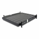 StarTech 2U 20 to 30in Adjustable Mounting Depth Vented Sliding Rack Mount Shelf - 50lbs / 22.7kg - 24in Deep