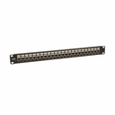 Tripp Lite by Eaton 24-Port 1U Rack-Mount STP Shielded Cat6 /Cat5 Feedthrough Patch Panel RJ45 Ethernet TAA