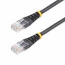 StarTech 10ft Black Molded Cat5e UTP Patch Cable