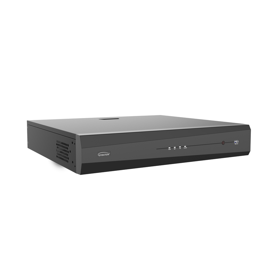 Gyration 32-Channel Network Video Recorder With PoE - 10 TB HDD