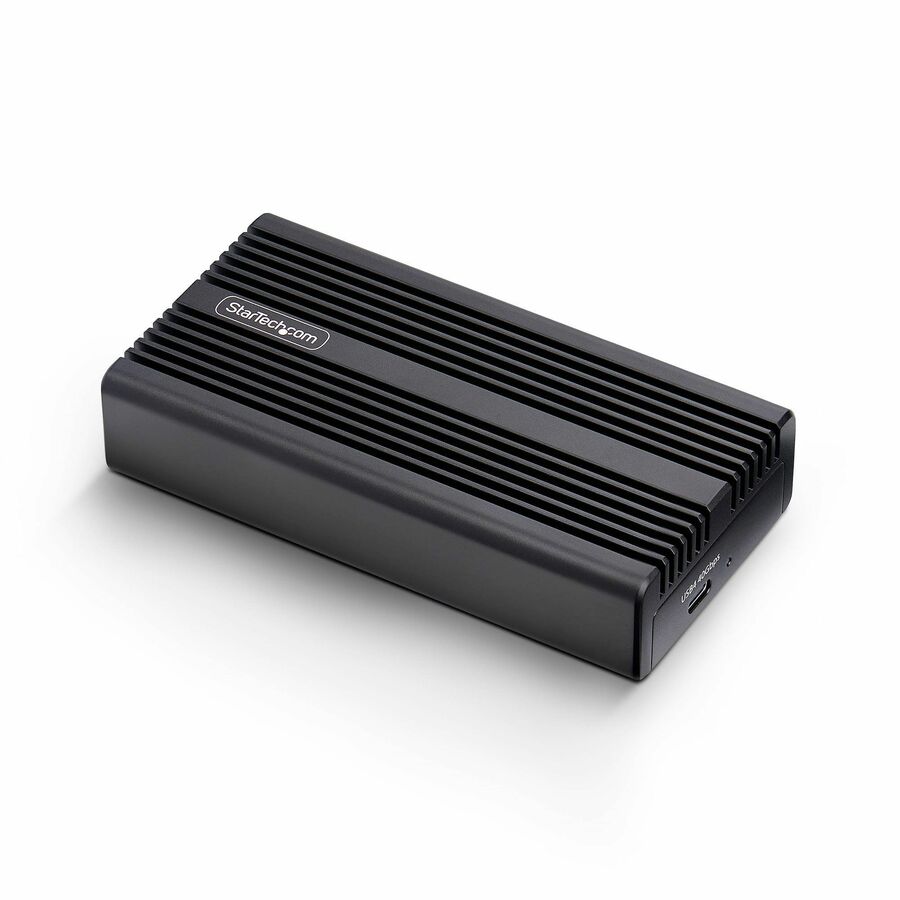 StarTech USB4 M.2 NVMe Enclosure, 40Gbps, External USB-C/Thunderbolt NVMe SSD Enclosure, B+M/M-Key
