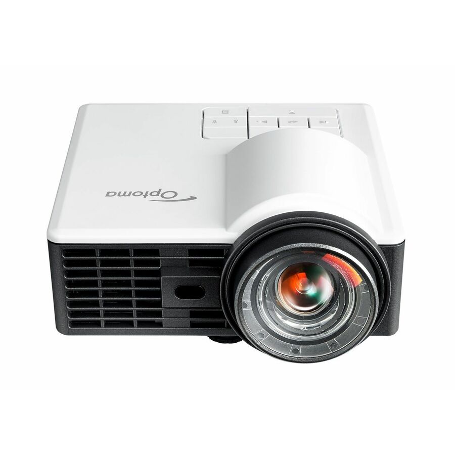 Optoma ML1050STi 3D Ready Short Throw DLP Projector - 16:10 - Portable, Ceiling Mountable - White