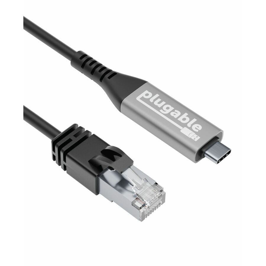 Plugable USB C to Ethernet Cable: USBC to RJ45 Ethernet Cord, Directly Connected LAN Gigabit Network Adapter