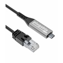 Plugable USB C to Ethernet Cable: USBC to RJ45 Ethernet Cord, Directly Connected LAN Gigabit Network Adapter