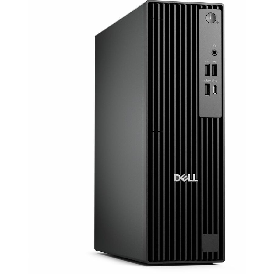 Dell Pro QCS1250 Desktop Computer - Intel Core i5 14th Gen i5-14500 - 8 GB - 256 GB SSD - Slim PC - Standard Black
