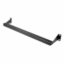 StarTech 1U Horizontal Cable Management Bar w/Adjustable Depth, 19" Rack-Mountable Lacing Bar For Organized Racks/Cabinets/Patch Panel