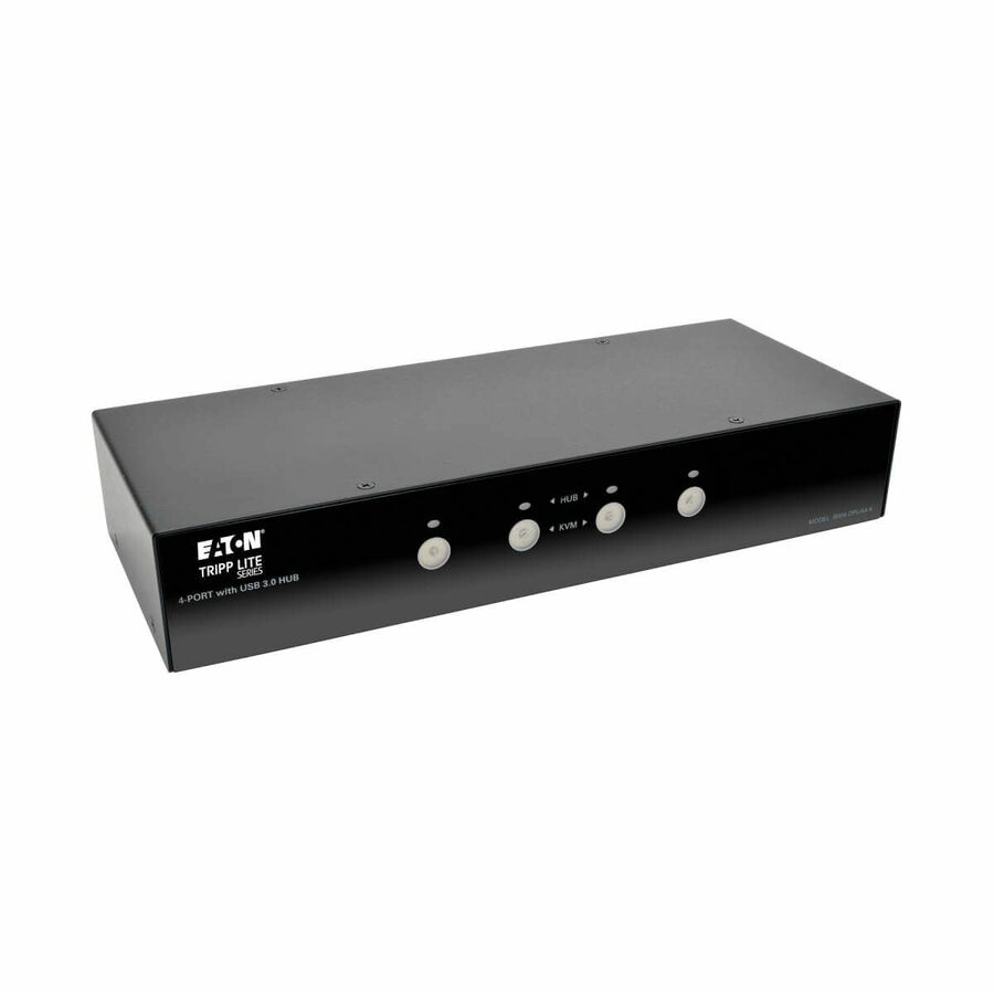 Tripp Lite by Eaton 4-Port DisplayPort KVM Switch with Audio Cables and USB 3.0 SuperSpeed Hub