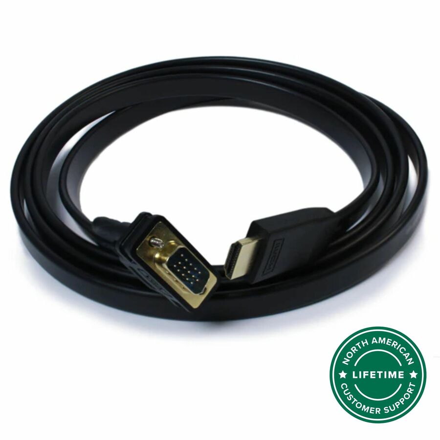 Plugable HDMI To VGA Adapter, 6 Foot (1.8 Meter)